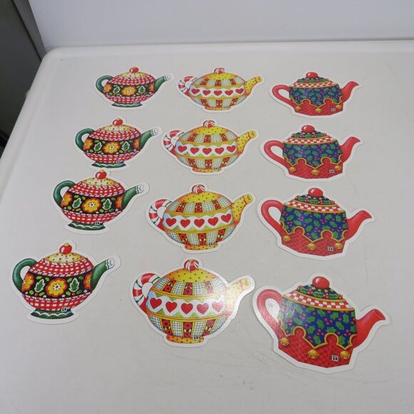 Mary Engelbreit Tea Pot 1pkg (12)Gift Tags  3x4" #2 - Picture 3 of 6